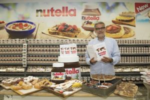 Nutella World author Gigi Padovani at the Melbourne book launch.